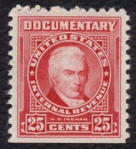 #R662 25c Documentary, Mint NH OG [2] **ANY 5=FREE SHIPPING**