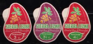 Sierra Leone - #354-56(3) - MNH