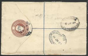 SIERRA LEONE 1927 GV 3d Registered cover to UK, ex BO......................57010