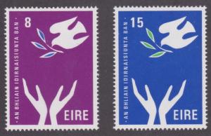 IRELAND  Sc# 367-368 1975 International Women's Year  MNH