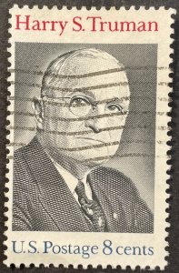 US #1499 Used F/VF 8c Harry S. Truman 1973 [G9.5.4]