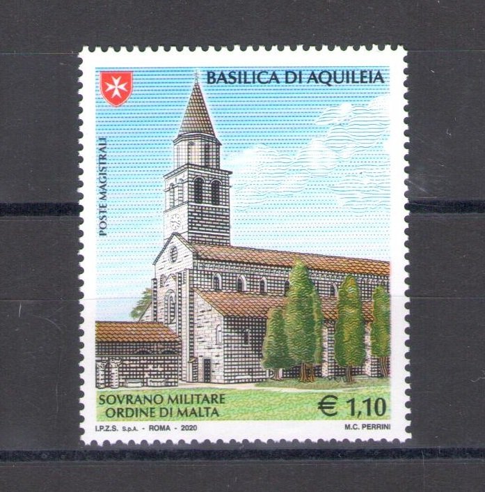 2020 Smom - Aquileia Basilica - Joint Issue with Vatican - MNH**