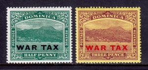 Dominica - Scott #MR3-MR4 - MH - SCV $5.75