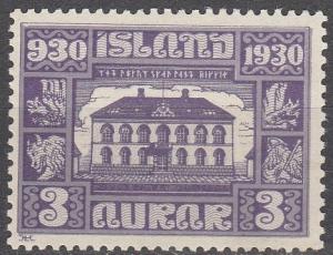 Iceland #152 F-VF Unused CV $4.75 (A13888)