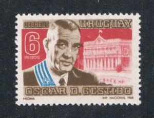 Uruguay #763 NH Oscar D Gestido (U0276)