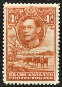 STAMP STATION PERTH Bechuanaland #129 KGVI MLH CV$2.00