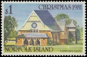 Norfolk Island #283-286, Complete Set(4), 1981, Never Hinged