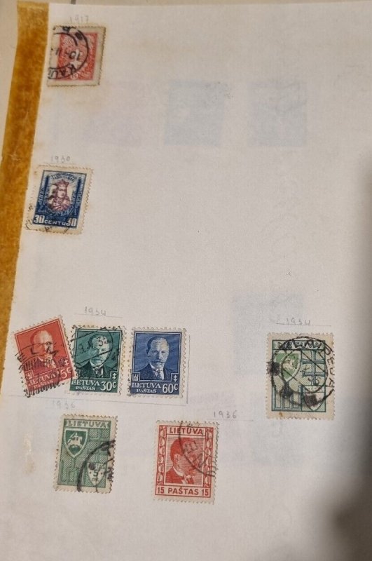 Huge Old Collection Of Europe Stamps. Austria, Germany, Monaco, Chzec used #1079