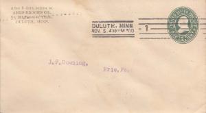 United States Minnesota Duluth, Minn 1900 Barry Machine Type F5(1)  Postal St...