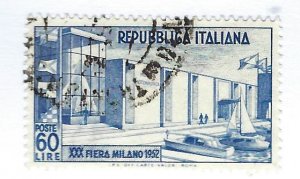 Italy SC#600 Used F-VF SCV$20.00...Worth a Close Look!