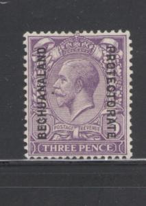 Bechuanaland 1913 Overprint 3p Scott # 88 MH