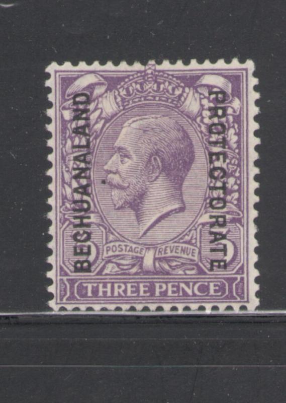 Bechuanaland 1913 Overprint 3p Scott # 88 MH