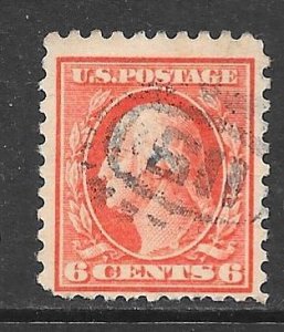 USA 468: 6c Washington, used, F