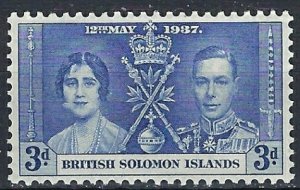 Solomon Is 66 MLH 1937 issue (an9317)