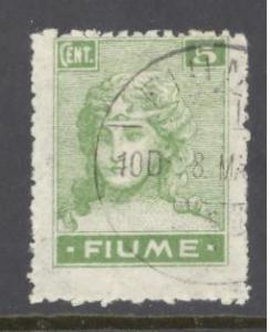 Fiume Sc # 29 used (RS)