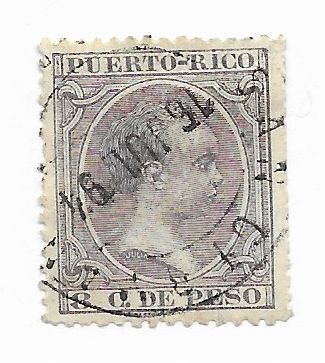 Puerto Rico #118 Perfs - Stamp - CAT VALUE $5.00