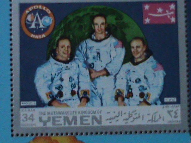 ​YEMEN--AIRMAIL-NASA SPACE HEROES- CTO -S/S -VERY FINE WE SHIP TO WORLDWIDE