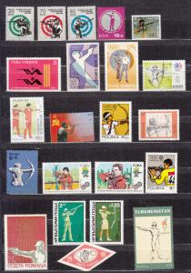 Shooting - small stamp collection - MNH