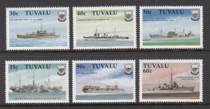 Tuvalu 543-548 Ships MNH VF