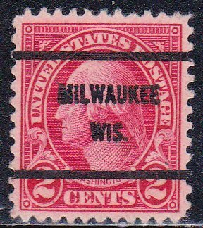 Precancel - Milwaukee, WI PSS 634-61 - Bureau Issue