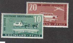 Germany Baden SC 6N39-6N40 Mint VF...Great!