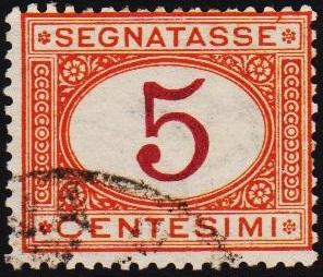 Italy. 1870 5c S.G.D24 Fine Used