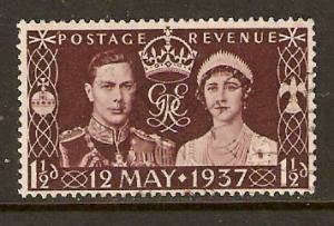 Great Britain   #234  used (1937)  c.v. $0.25