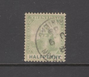 Trinidad 1902 Britannia 1/2p Scott # 75 Used