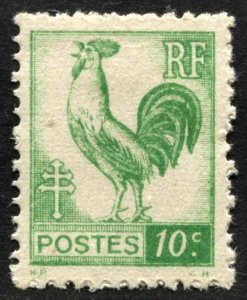 France #477 Gallic Cock MLH CV$0.30