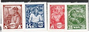 Russia 402-405 Set Mint hinged