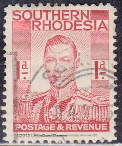 Southern Rhodesia 43 USED 1937 KGVI