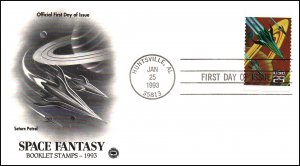 US 2741 Space PCS U/A FDC