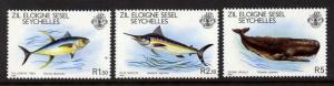 Seychelles - Zil Elwannyen Sesel 20-2 MNH Marine Life, Sperm Whale, Tuna