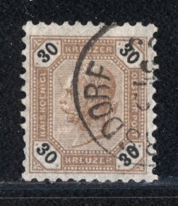 Austria 1891  Scott #68 used
