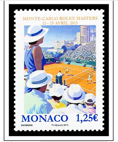 COLOR PRINTED MONACO 2011-2020 STAMP ALBUM PAGES (63 illustrated pages)