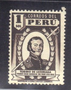 PERU SCOTT #381 MNH 1936