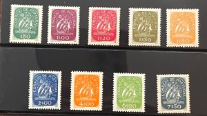 Portugal 1948-1949 SC 702-710 MNH Set