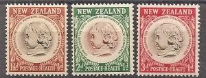 NEW ZEALAND B 46-48 MNH 1955 Child's Head