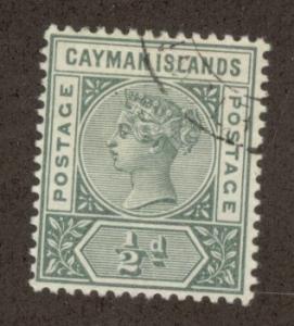 CAYMAN ISLANDS SC# 1 F-VF U 1900