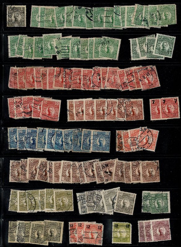 Sweden early hoard: part 2: 1910s Gustav