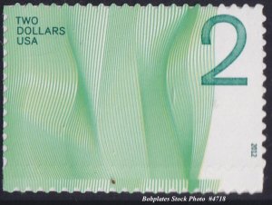 BOBPLATES #4718 Waves of Color Single VF MNH