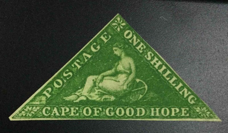 MOMEN: CAPE OF GOOD HOPE SG #8 1855 UNUSED £3,500 LOT #64557