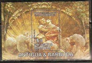 Antigua & Barbuda 1984 Art Paintings by Correggio Christianity Sc 790 MNH # 236