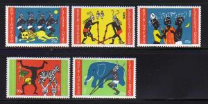 Burkina Faso 756-760 MNH Dodo Festival