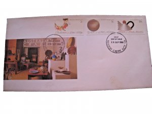 AUSTRALIA FDCs -  1988-  Australian Crafts      (aus35)