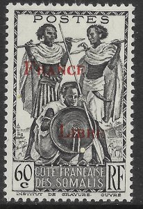 Somalis #207 Overprint MH