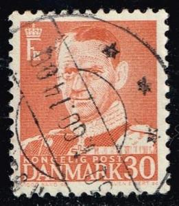 Denmark #335 King Frederik IX; used (0.50)