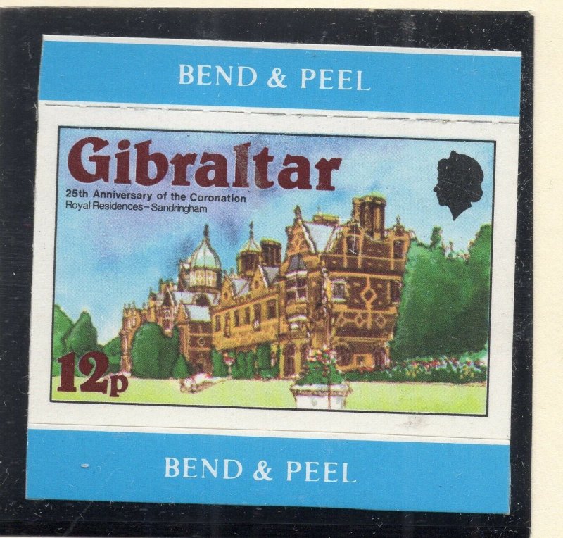 Gibraltar 1978 QEII Early Issue Fine Mint Unmounted 12p. NW-99279