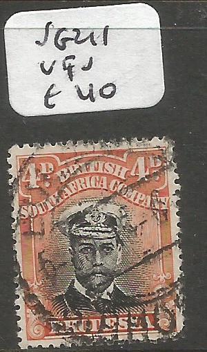 Rhodesia Admirals SG 211 VFU (4cnb)