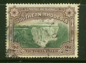 Southern Rhodesia Sc # 37 used, perf 14